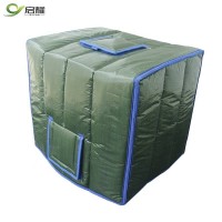 Thermal Heat Preservation Pallet Wraps Ibc Covers For 1000l 1500l Ibc